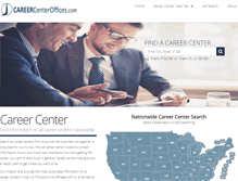 Tablet Screenshot of careercenteroffices.com